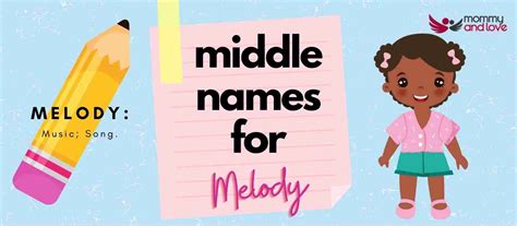 middle names for melody|melody middle names meaning.